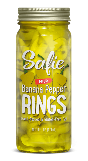 Safie Mild Banana Pepper Rings 16 FL OZ