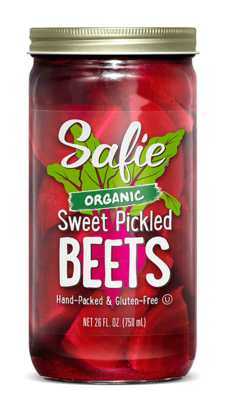 Safie Organic Sweet Pickled Beets 26 FL OZ