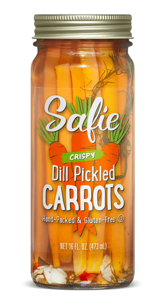 Crispy Dill Pickled Carrots Safie FoodsSafie Foods