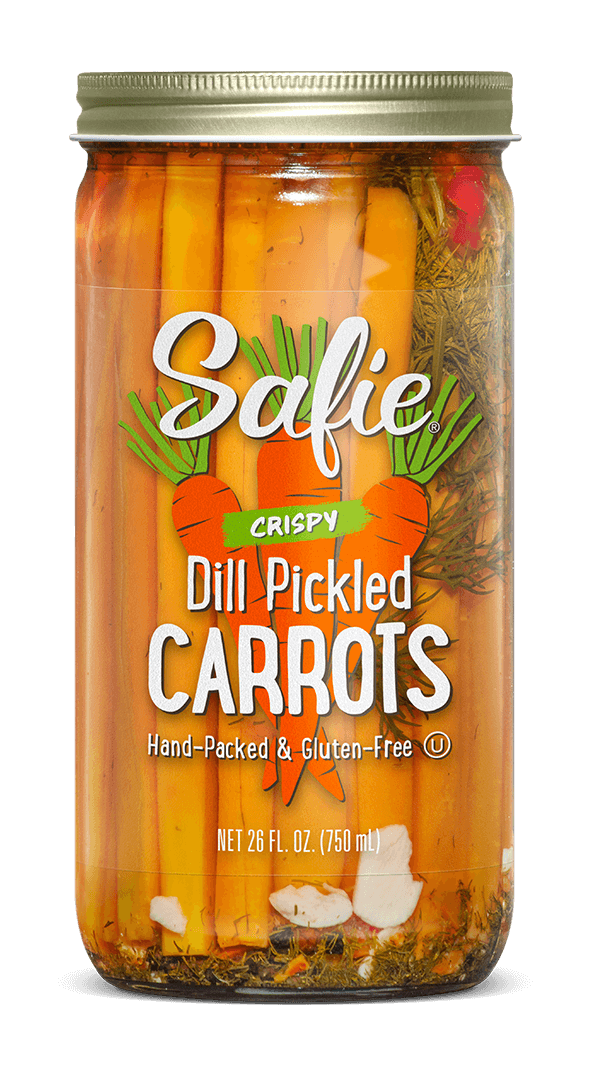 Crispy Dill Pickled Carrots - Safie FoodsSafie Foods